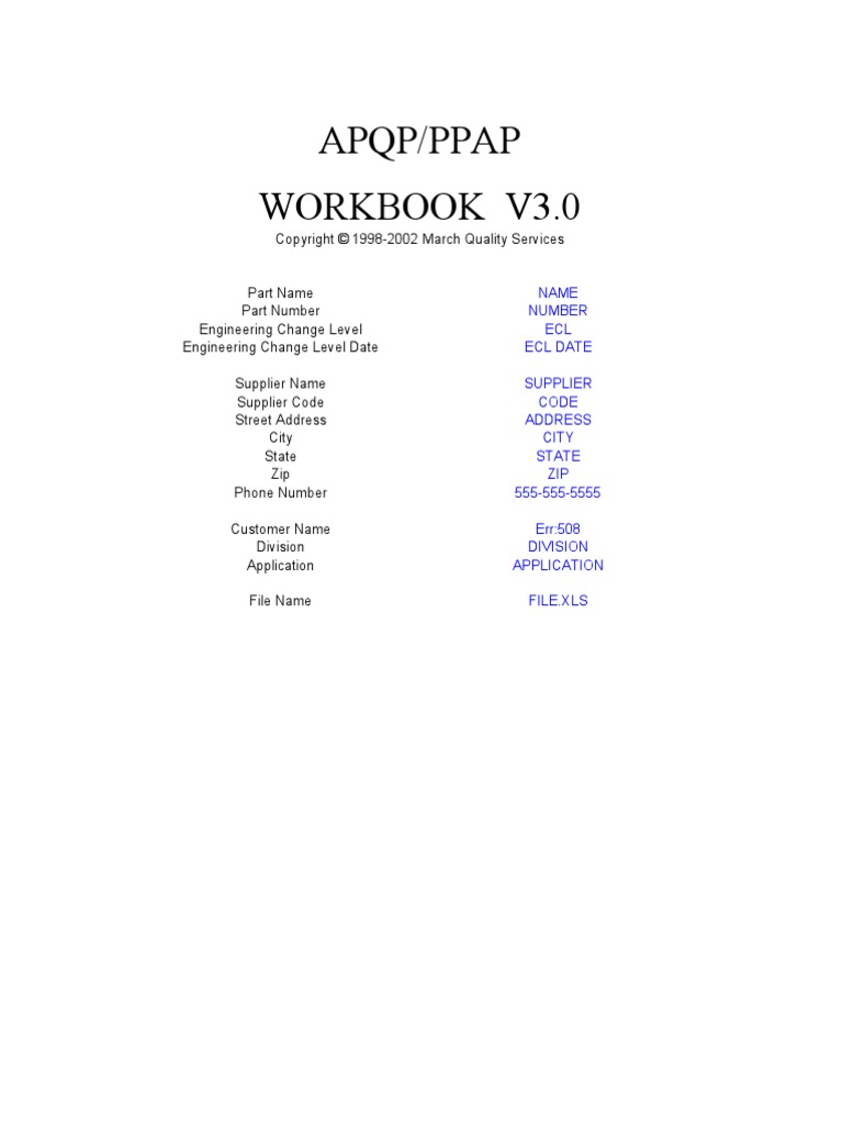 Aiag Fmea 4Th Edition