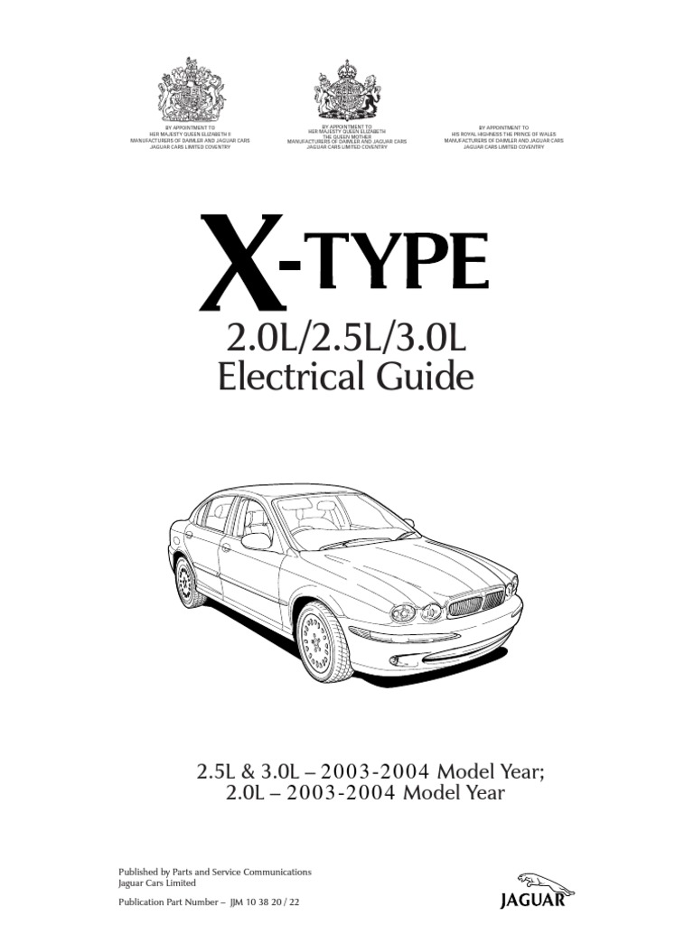 2003 jaguar x type repair manual