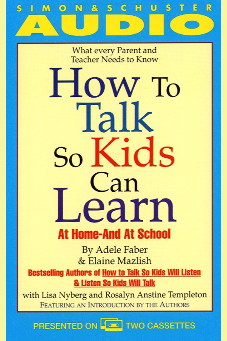 Listen to How to Talk So Kids Can Learn Audiobook by Adele