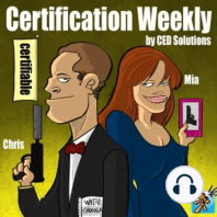 #016 Certification Weekly 7-15-10 by CED Solutions