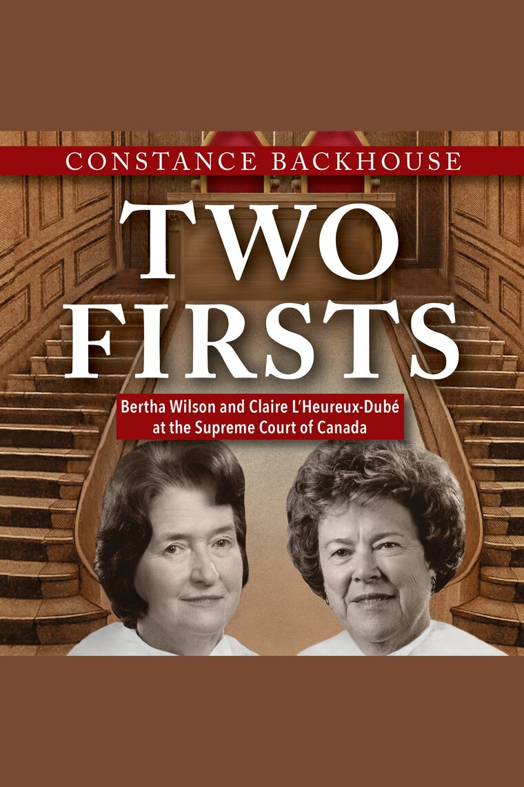 Two Firsts by Constance Backhouse - Audiobook | Scribd