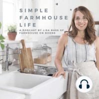 1. Five things you might not know about me- Lisa from the blog Farmhouse on Boone!