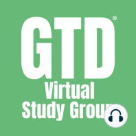 258: GTD® Workbook Study Group Program starting 1/3/22