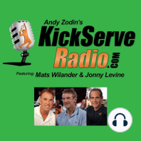 It’s a MAD DOG AFTERNOON on KickServeRadio.com, as the boys have a ball, talking tennis with the Mad Dog himself, Christopher Russo