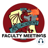Faculty Meeting # 118 – Spectrum of running combat.