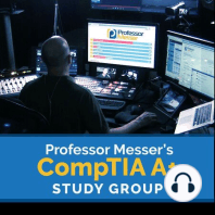 Professor Messer's CompTIA A+ Study Group After Show - June 2018