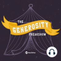 Welcome to The Generosity Freakshow