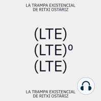 LTE10. Enrique Ramos. La Trampa Existencial de Ritxi Ostáriz