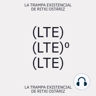 LTE15. Aina Monferrer. La Trampa Existencial de Ritxi Ostáriz