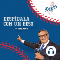 Jaime platica con el talentoso narrador principal de los Padres de San Diego, Eduardo Ortega, y un querido ex pelotero de las ligas mayores quien empezó su carrera con los Dodgers, Ismael “El Rocket” Valdez.