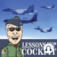 Maintaining aircraft control with Weasel Pilot Dave Mason