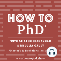 S1E5 | How to find, fund and apply for a PhD