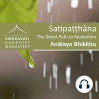 Chapter 5 – The Satipatthana “Refrain” (part 1)
