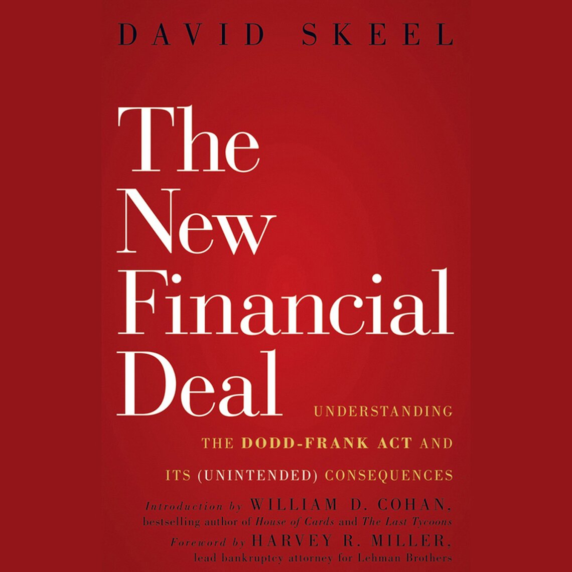 The New Financial Deal by William D. Cohan, David Skeel (Audiobook ...