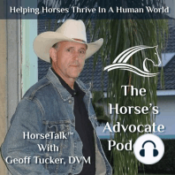 The Horse Race Between Evolution And Technology - #081 The Horse's Advocate Podcast