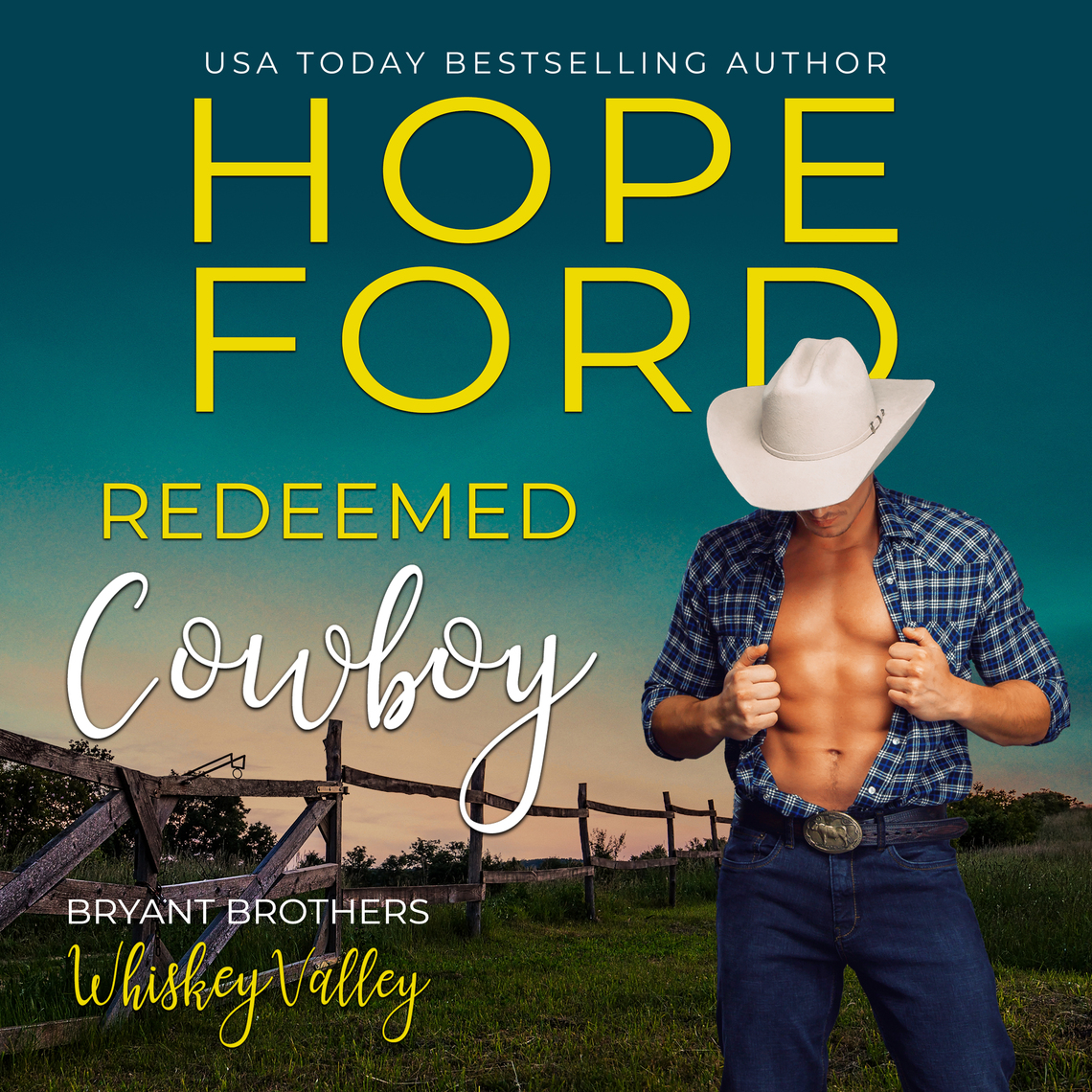 Redeemed Cowboy by Hope Ford image