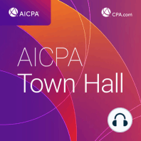 AICPA Town Hall Series – May 20, 2021