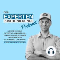 #070 - ? Digitalisierung deines Expertenwissens: Insider-Tipps von AFM-Media Co-Founder Alexander Bünk | Experten-Positionierungs-Podcast ?