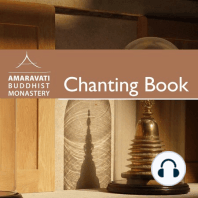 Morning Chanting – English – Salutation to The Triple Gem (page 12-15)