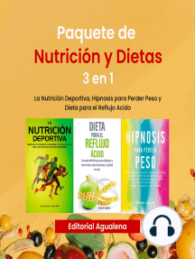 Paquete de Nutricion y Dietas: en de Editorial Agualena