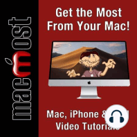 Move the Menu Bar Below the Camera Notch On Your MacBook (MacMost #3121)