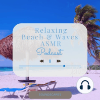 Sleep and Relax with Calming Beach Waves Soundscape Podcast- Thunderstorm Rain & Lightning with White Noise, 8 Hours of Sleep