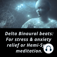 3.6hz Delta Waves binaural beat - With 285Hz Solfeggio for intense deep meditation | Binaural ASMR