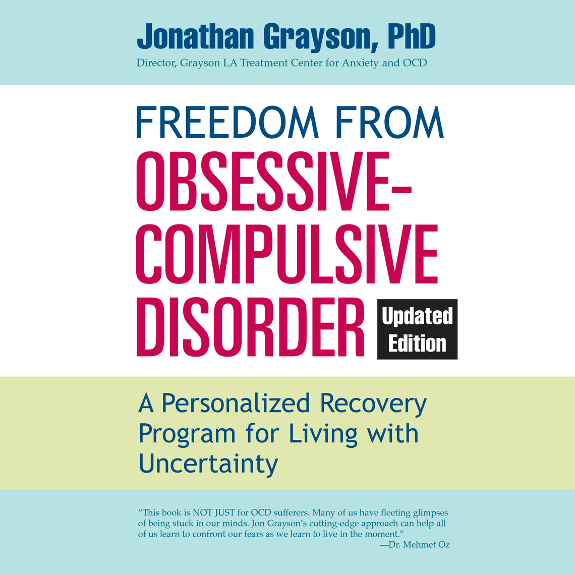 Freedom from Obsessive Compulsive Disorder by Jonathan Grayson ...