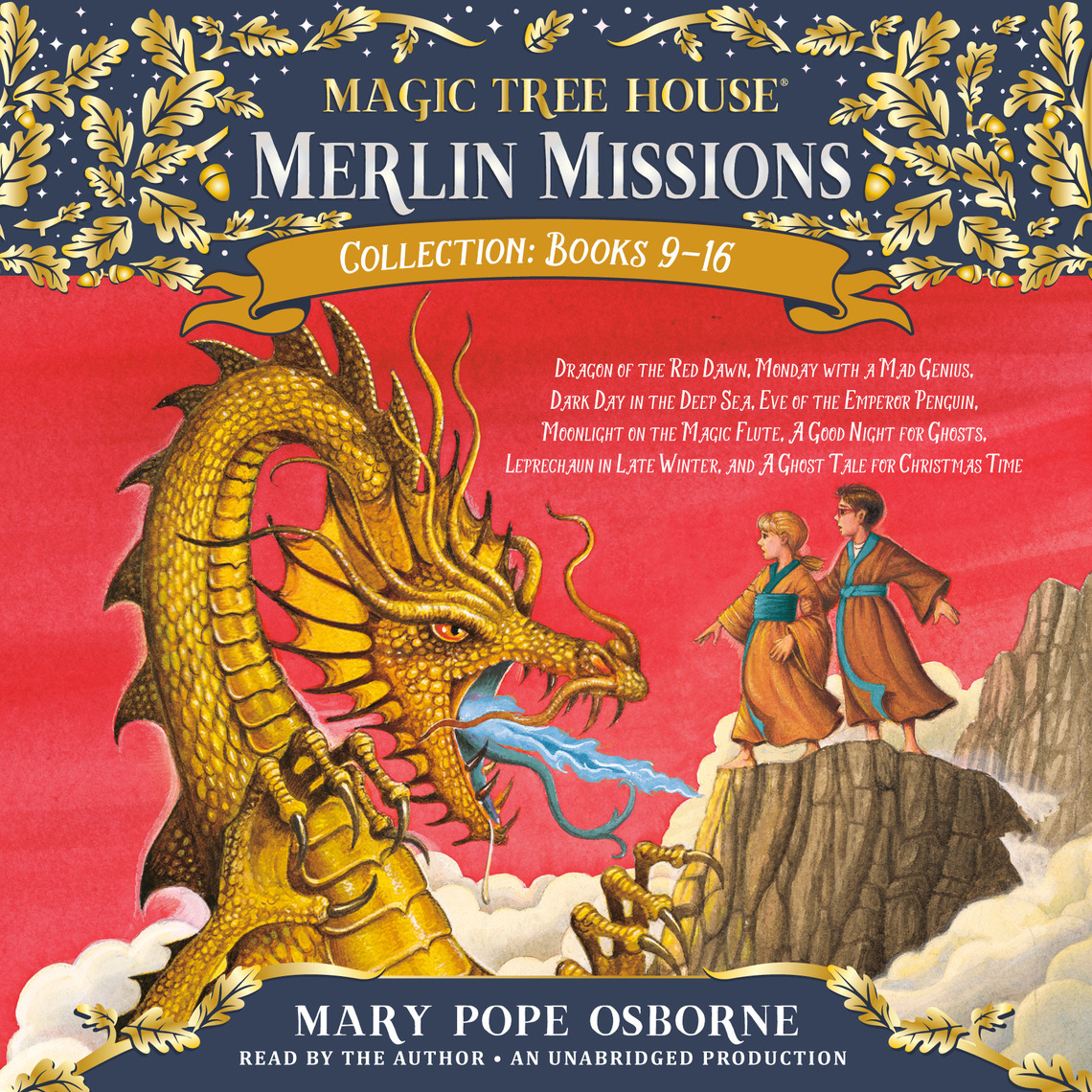 Merlin Missions Collection: Books 9-16 by Mary Pope Osborne (Audiobook ...