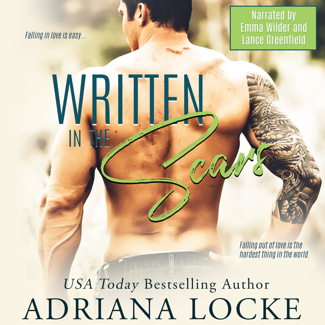 Written in the Scars by Adriana Locke (Audiobook) - Read free for 30 days