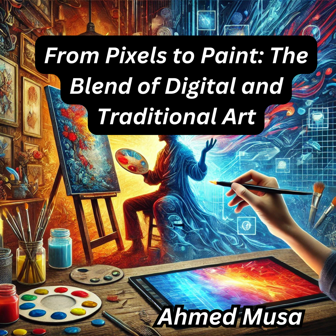 From Pixels to Paint by Ahmed Musa (Audiobook) - Read free for 30 days