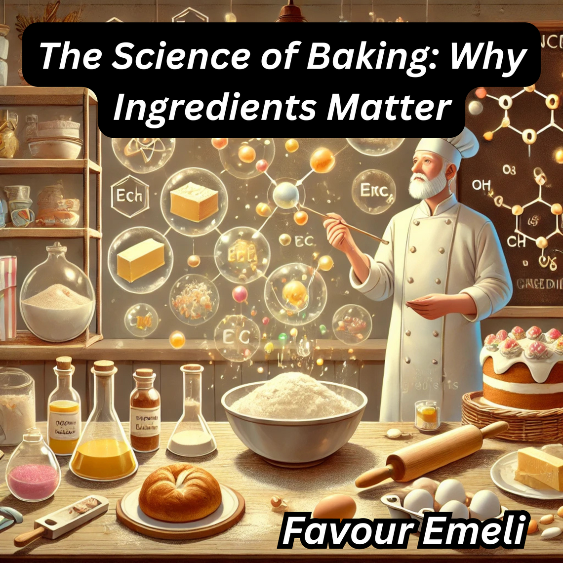 The Science of Baking by Favour Emeli (Audiobook) - Read free for 30 days