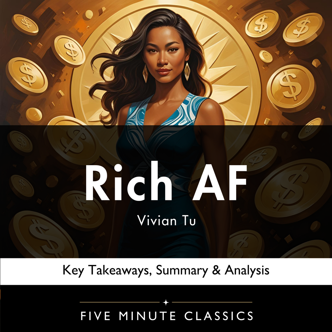 Rich AF by Vivian Tu by 5 Minute Classics (Audiobook) - Read free for ...