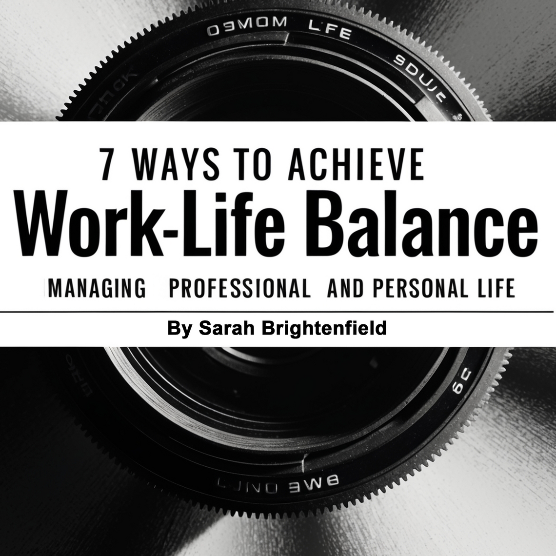 7 Ways to Achieve Work-Life Balance by Sarah Brightenfield (Audiobook ...