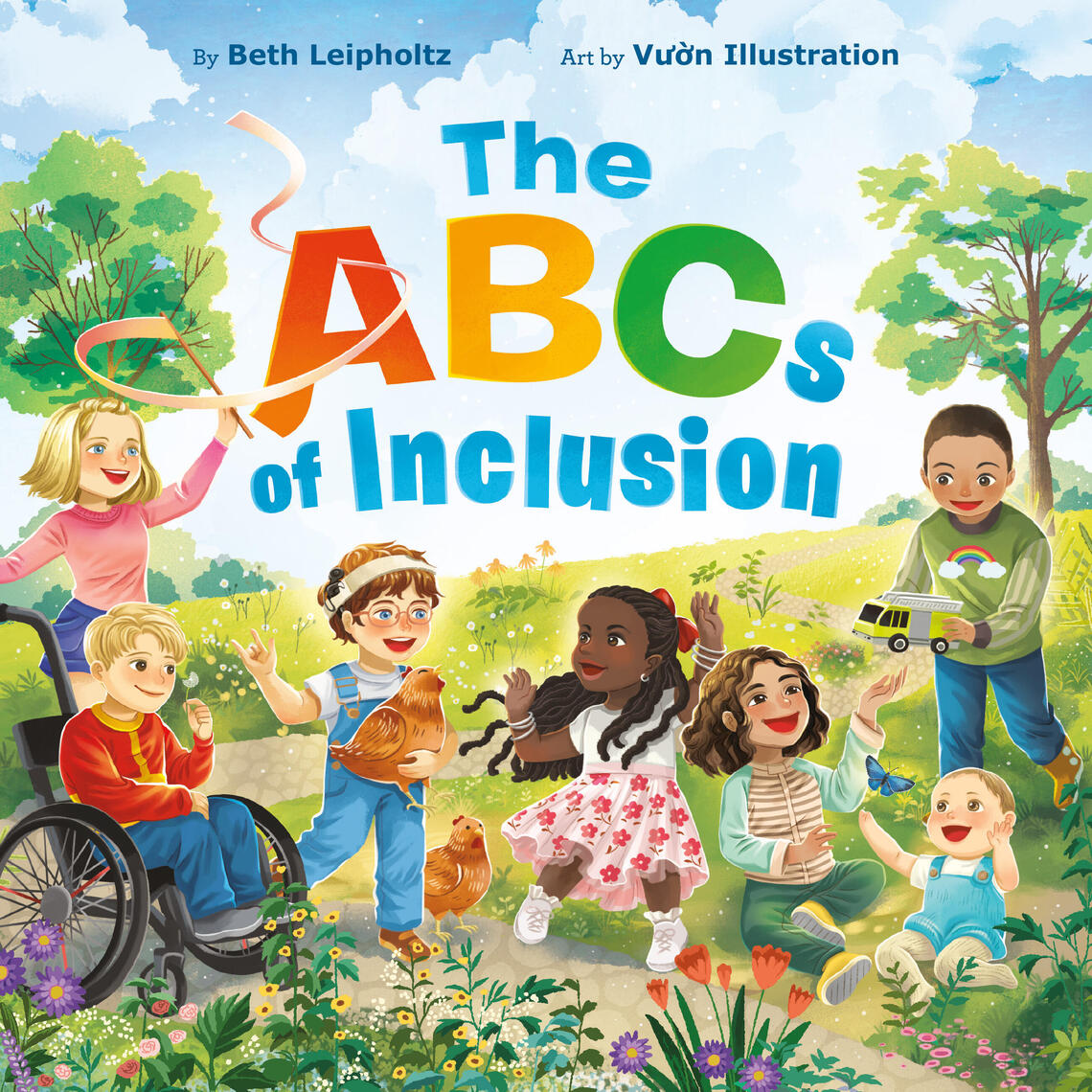 The ABCs of Inclusion by Beth Leipholtz, Vuon Illustration (Audiobook ...