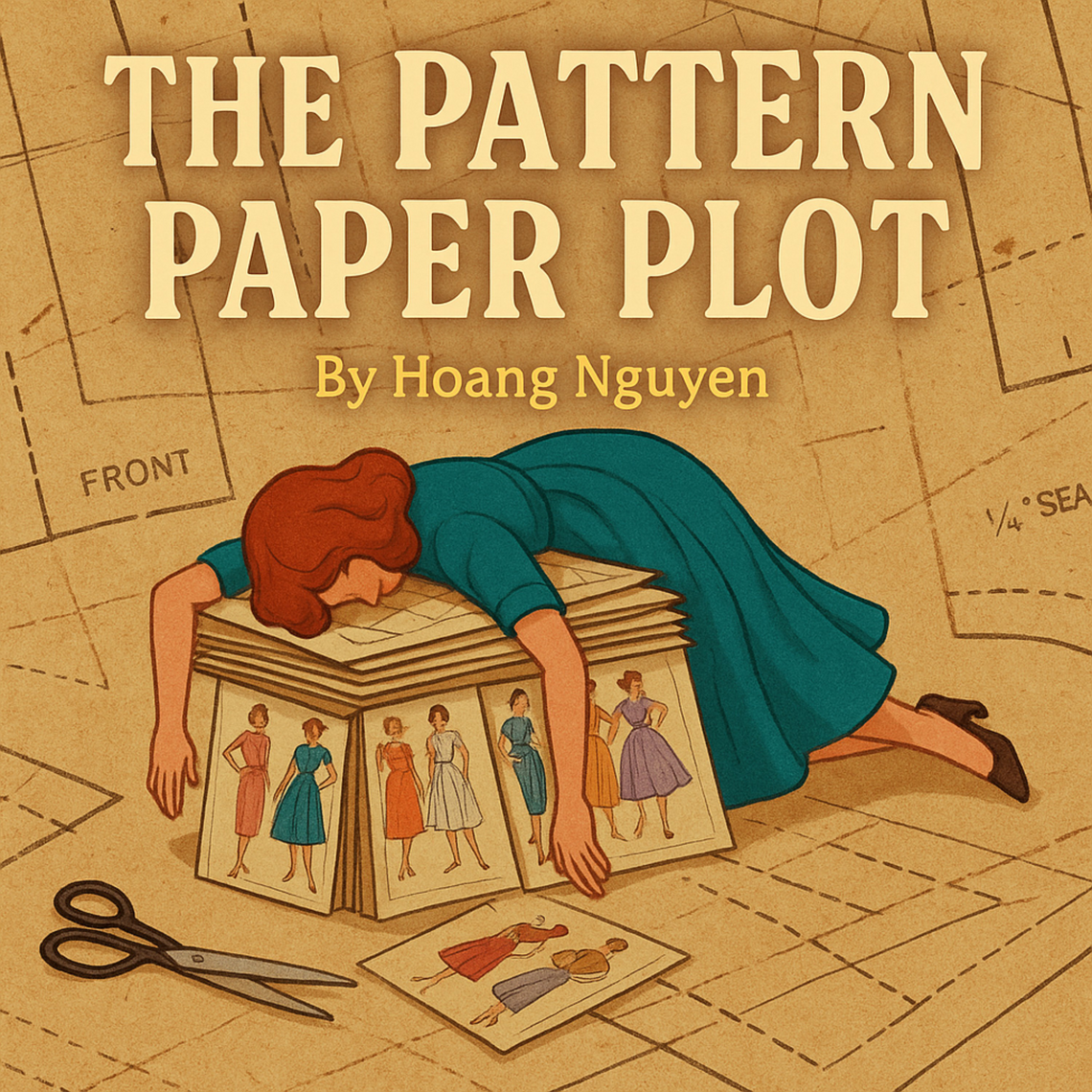 The Pattern Paper Plot: A Cozy Mystery of Traced Troubles and a Cut-Out ...