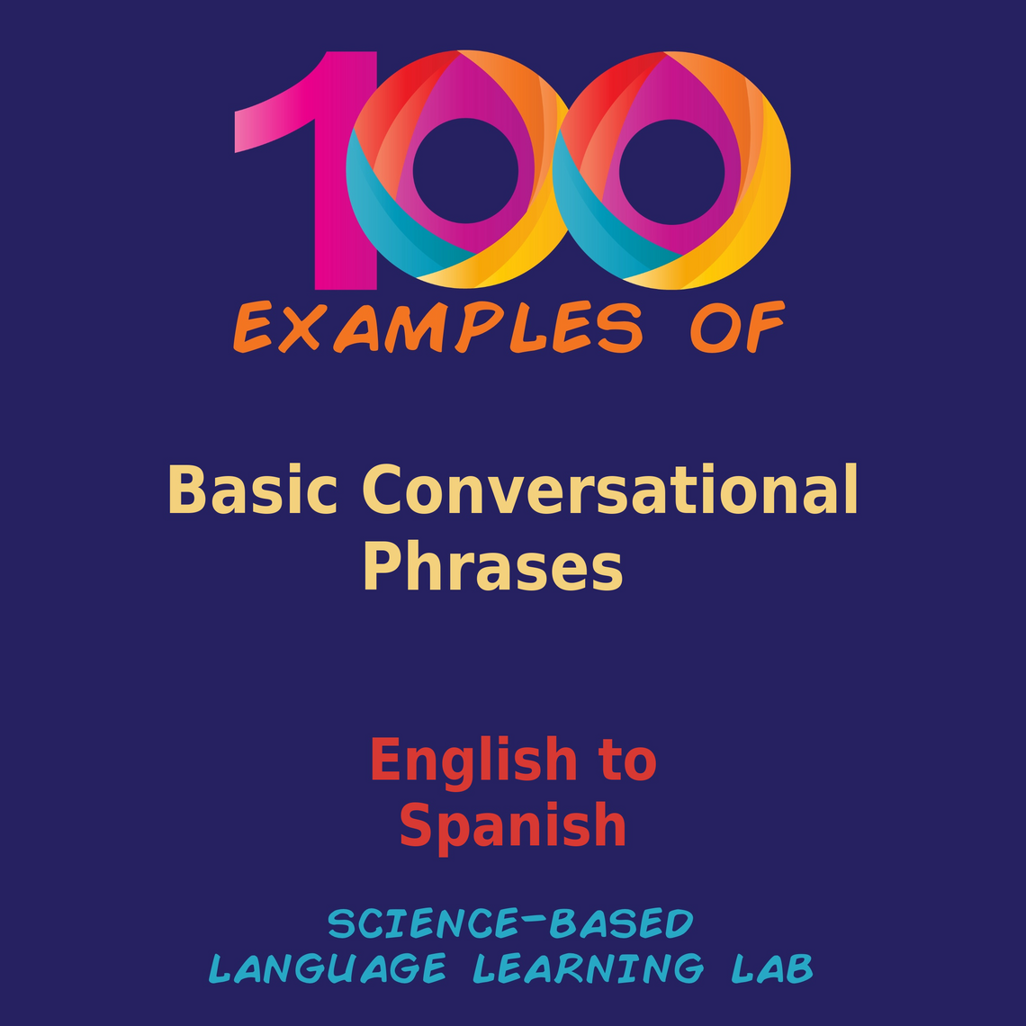 100 Examples Of Basic Conversational Phrases by Science-Based Language ...