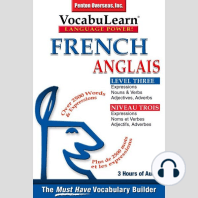 Vocabulearn: French / English Level 3: Bilingual Vocabulary Audio Series
