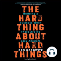 The Hard Thing About Hard Things