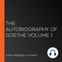 The Autobiography of Goethe Volume 1