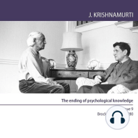 The Ending of Psychological Knowledge