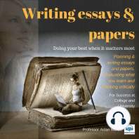 Writing Essays & Papers: Planning & writing essays and papers, evaluating what you learn and thinking critically