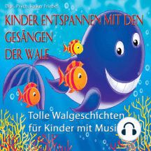 Kinder entspannen mit den Gesängen der Wale