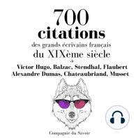 Ecoutez Le Livre Audio 700 Citations Des Grands Ecrivains Francais Du Xixeme Siecle De Victor Hugo Honore De Balzac Et Alexandre Dumas