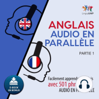 Anglais audio en parallèle - Facilement apprendre l'anglais avec 501 phrases en audio en parallèle - Partie 1