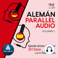 Alemán Parallel Audio – Aprende alemán rápido con 501 frases usando Parallel Audio - Volumen 1