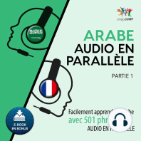 Arabe audio en parallèle - Facilement apprendre l'arabe avec 501 phrases en audio en parallèle - Partie 1