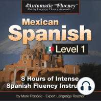 Automatic Fluency® Mexican Spanish - Level 1