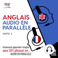 Anglais audio en parallle: Facilement apprendre l'anglais avec 501 phrases en audio en paralllle -Partie 2