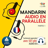 Mandarin audio en parallle 1: Facilement apprendre le mandarinavec 501 phrases en audio en parallle - Partie 1